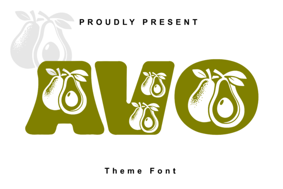 Avo: A Whimsical Font for Editorial Design