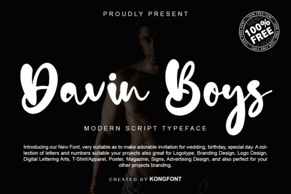 David Boys Font for Creative Projects
