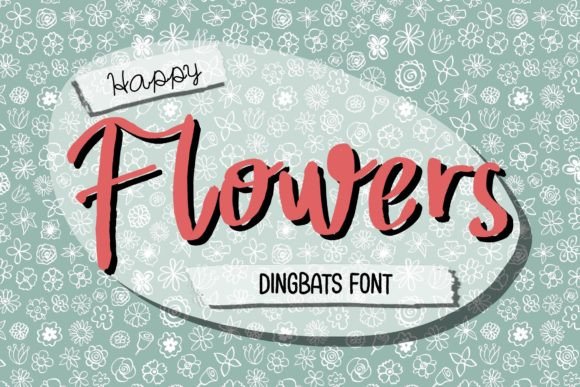 Happy Flowers Font Review
