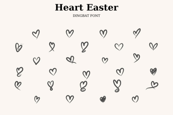 Heart Easter Font Review