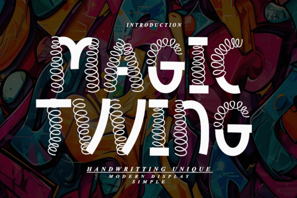 Magic Twing Font for Web Design