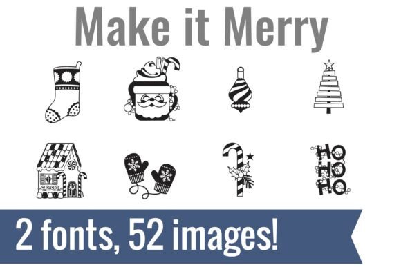 Make It Merry Dingbats: A Festive Font for Business