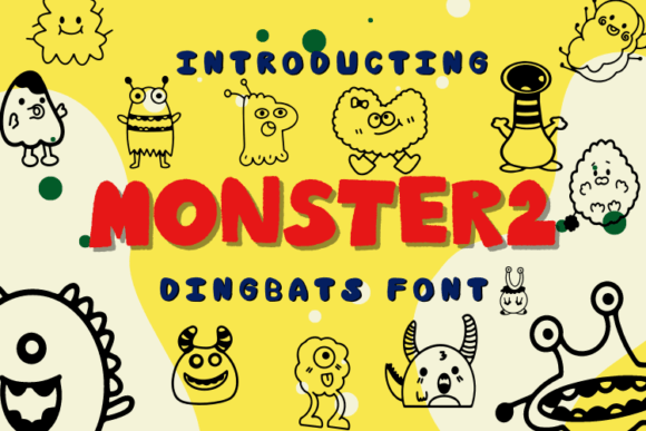 Monster2: A Playful Font for Creative Projects