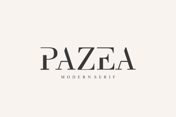 Pazea: A Modern Serif Font for Web Design