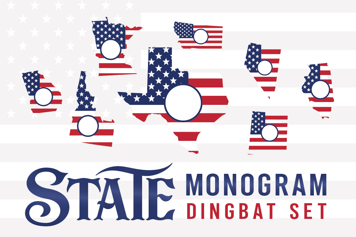 State Monogram Dingbat: A Unique Font for Branding
