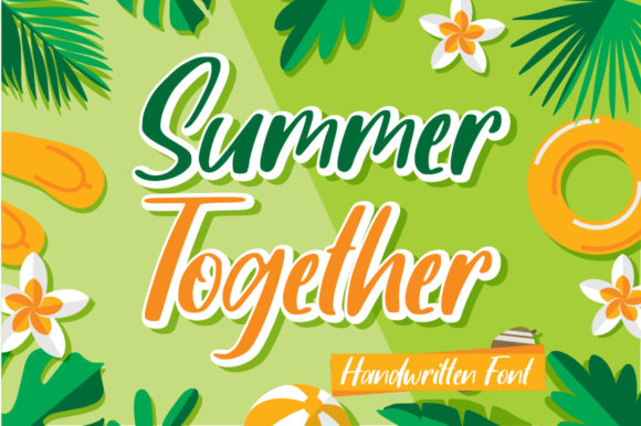 Summer Together Font for Business