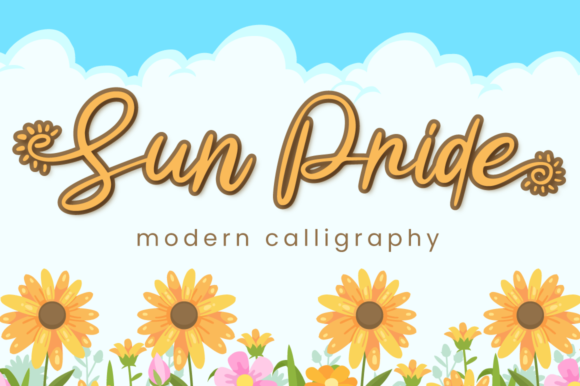 Sun Pride Font for Business Branding