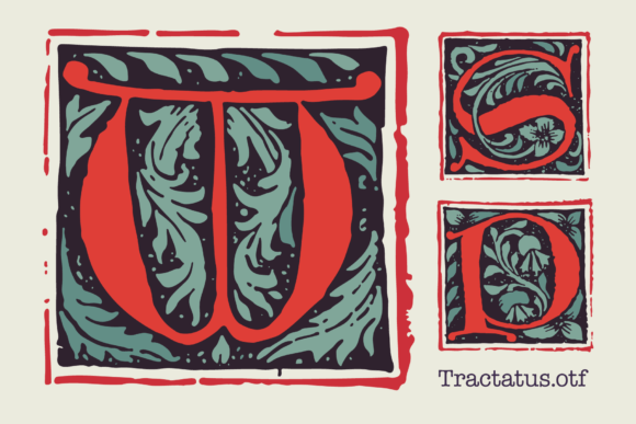 Tractatus Font: Elegant Blackletter for Editorial Design