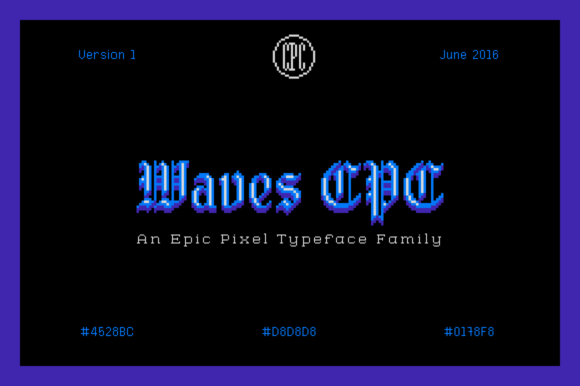 Waves CPC Font for Web Design